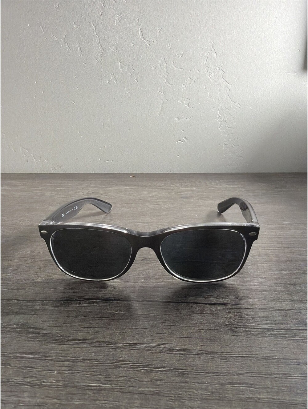 Ray Ban Sunglasses RB 2132 New Wayfarer 6143/71  Silver 55-18-145 FRAMES ONLY 3N